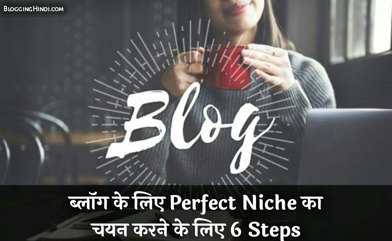 blog ke liye perfect niche select karne ke liye 6 steps