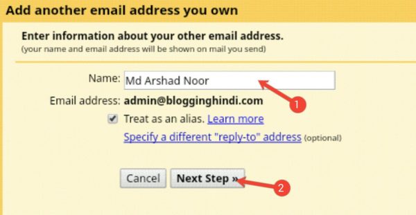 Custom Email Account Ko Gmail Account Se Connect Kaise Kare [Step by Step] 12