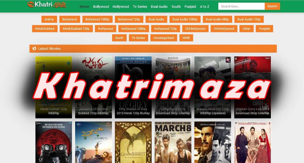 Khatrimaza: HD Movies Download Bollywood, South Hindi Dubbed, Dual Audio 300mb Movies Download